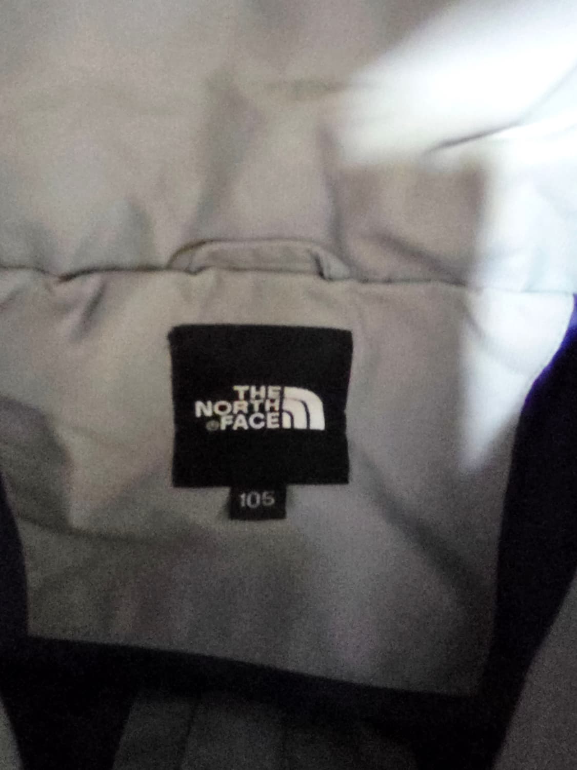 [노스페이스] 고프코어 정석 그레이 블루 배색 고어텍스 바람막이 XL  상품이미지3