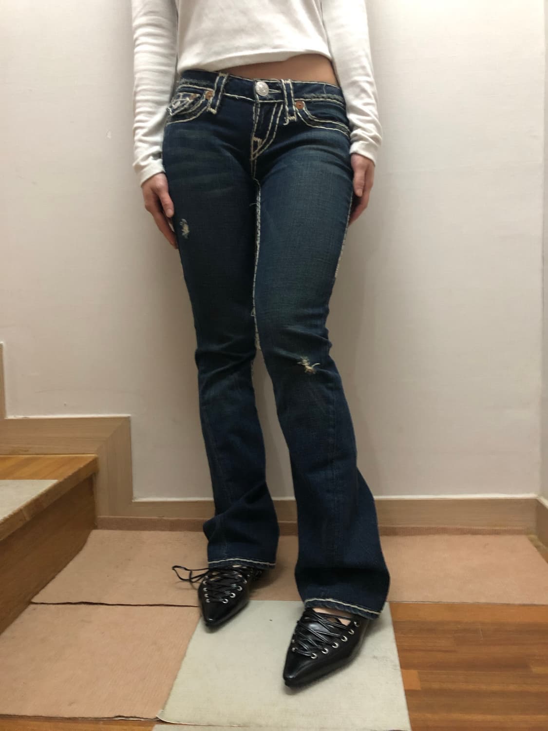 빈티지 트루릴리젼 데님 팬츠 상품이미지2