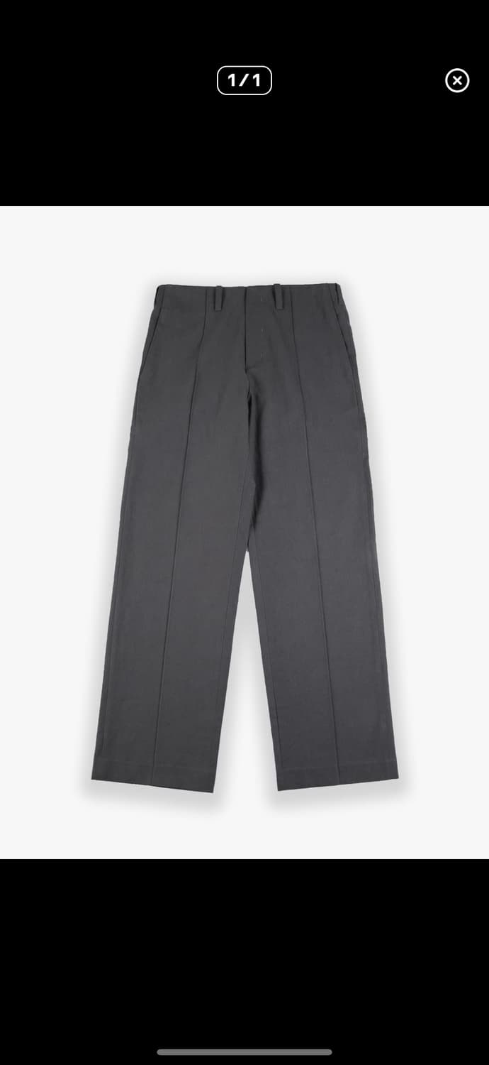 Les Stitch crease trouser 차콜 2사이즈 상품이미지1