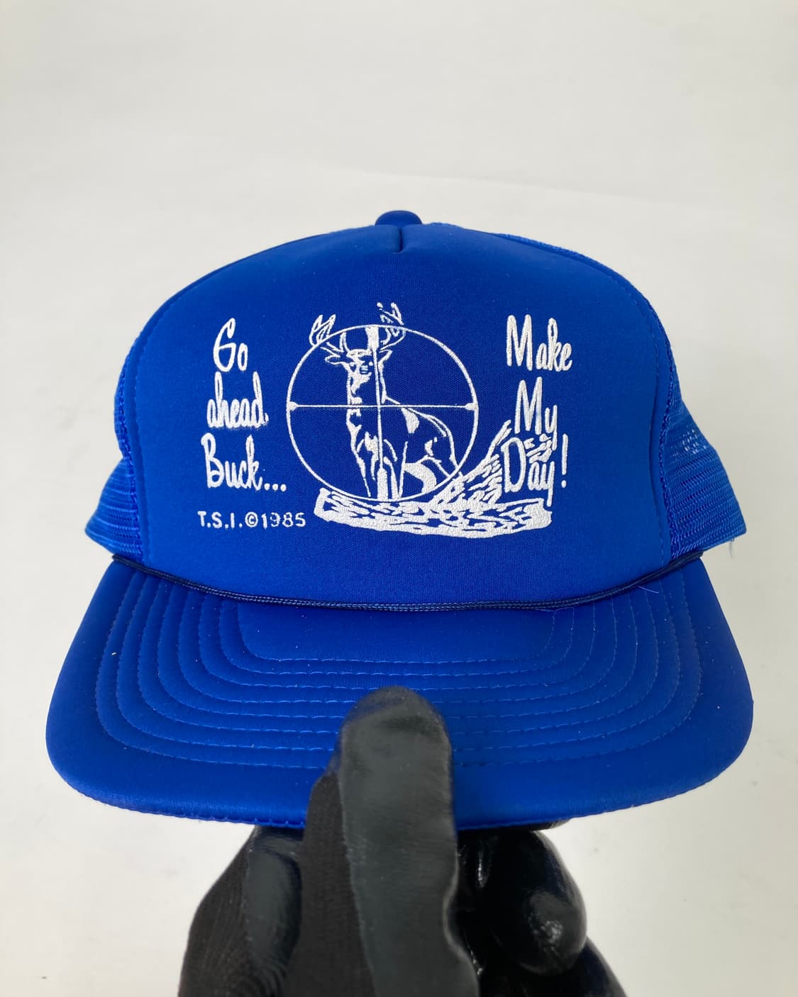 80s Trucker Hat (blue) 상품이미지1