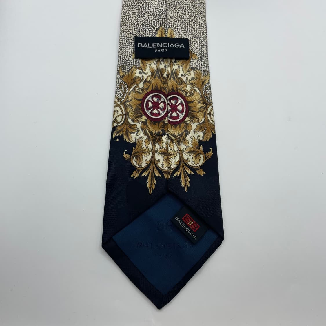604) (BALENCIAGA) 발렌시아가 패턴 넥타이 상품이미지2