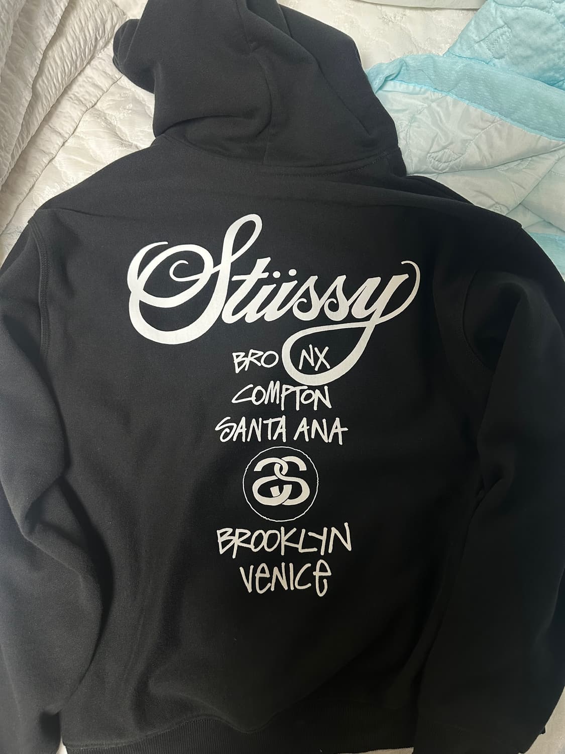 스투시 월드투어 후드티 M 상품이미지2