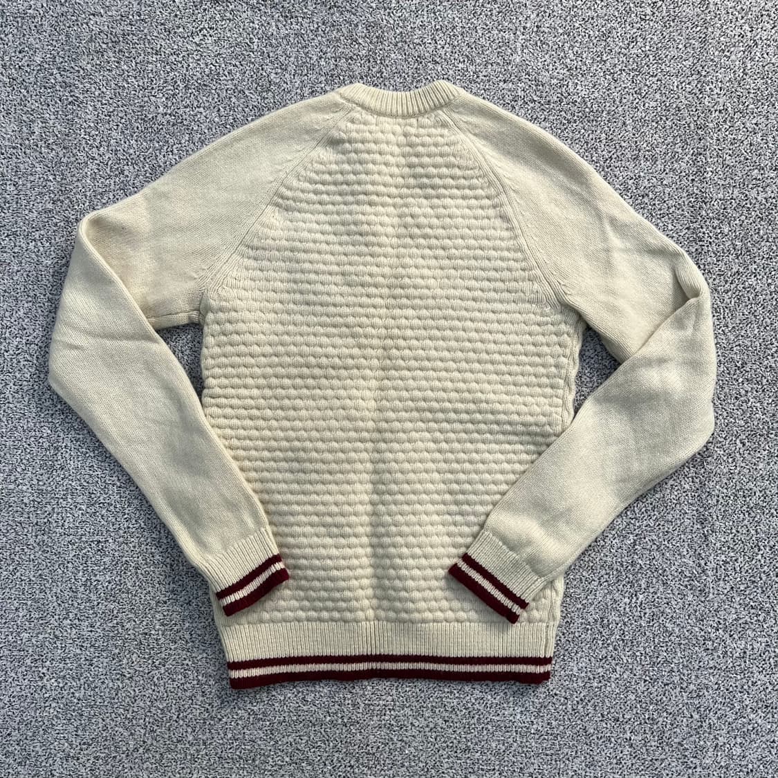 XS 프레드페리 케이블 니트 0403M 상품이미지4