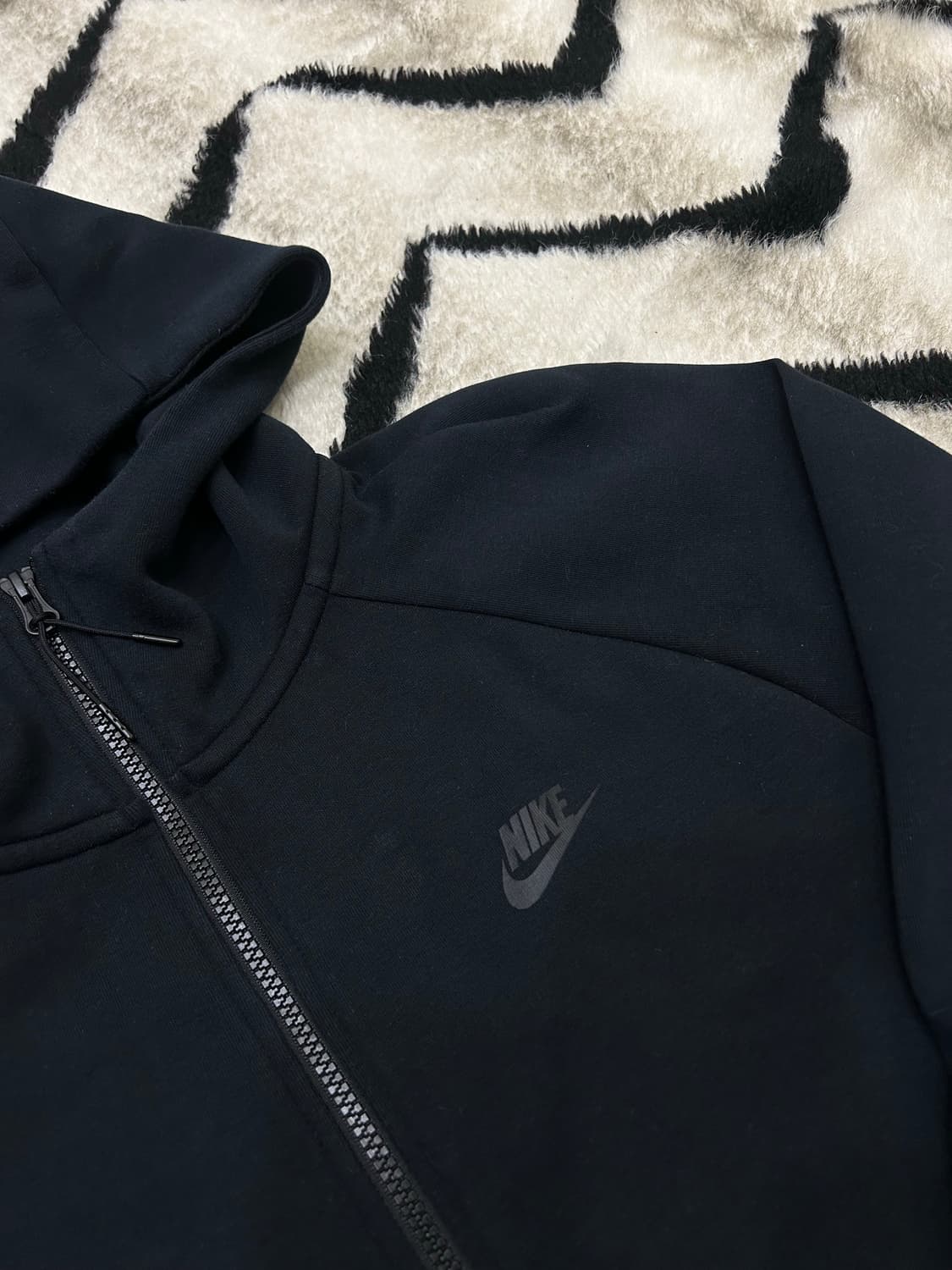 [XL]나이키 테크팩 후드집업/블랙 상품이미지1