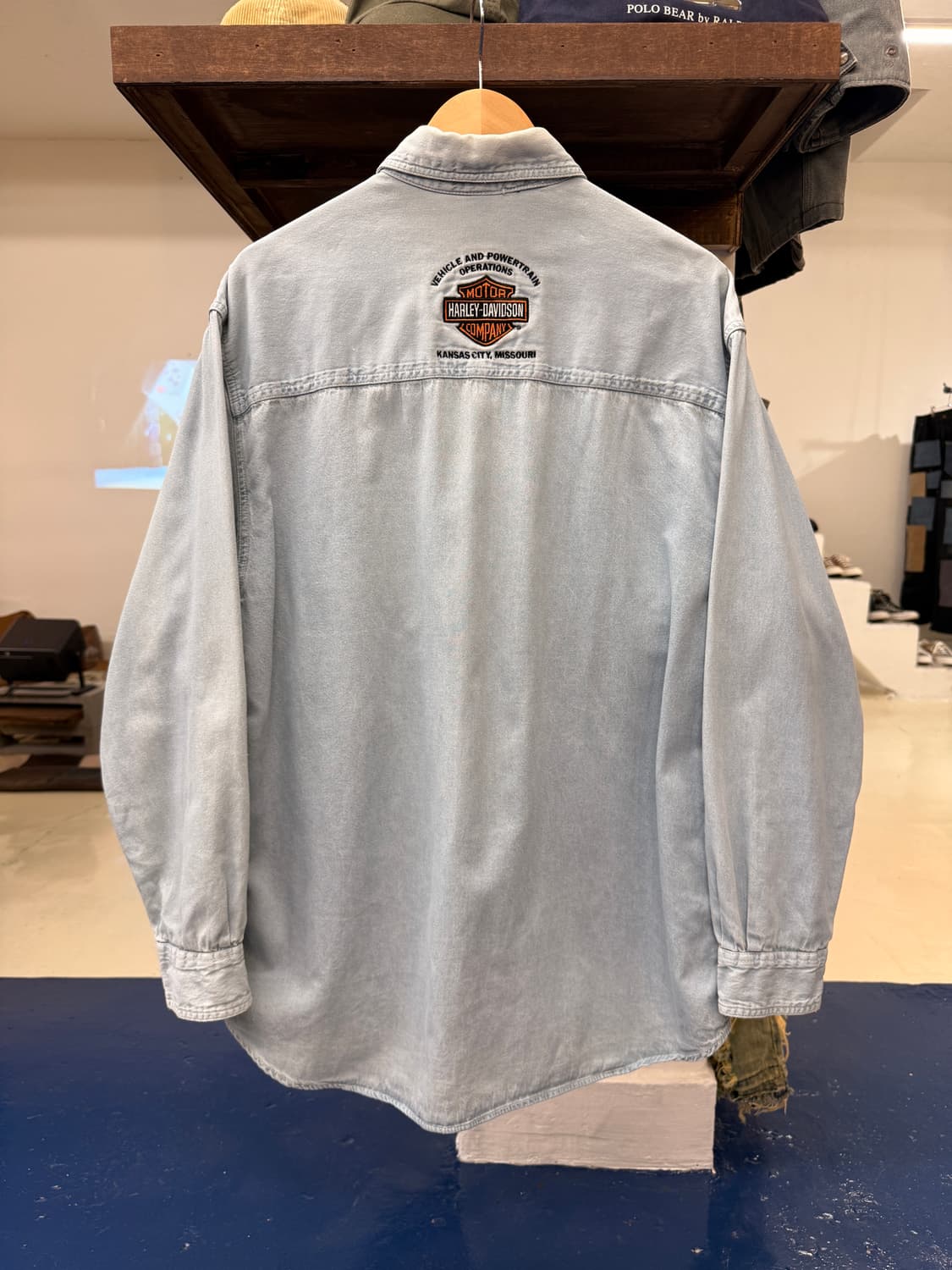 H-D 할리데이비슨 데님 셔츠  상품이미지5