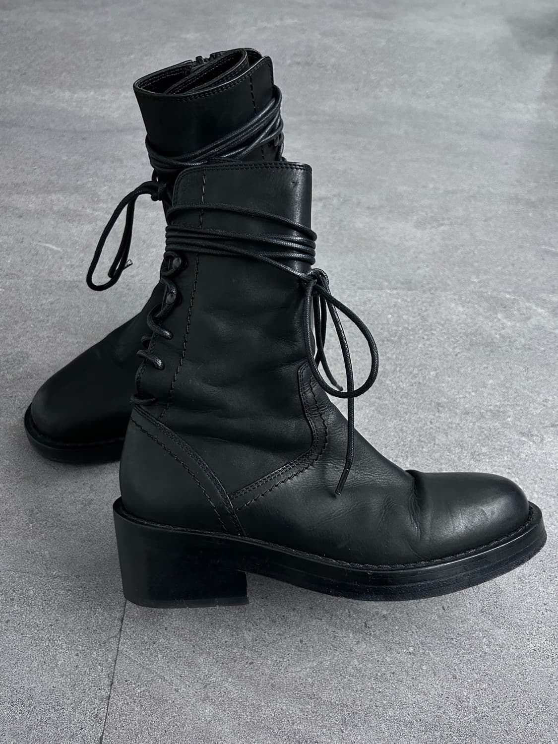 앤드뮐미스터 백 레이스업 부츠 상품이미지5