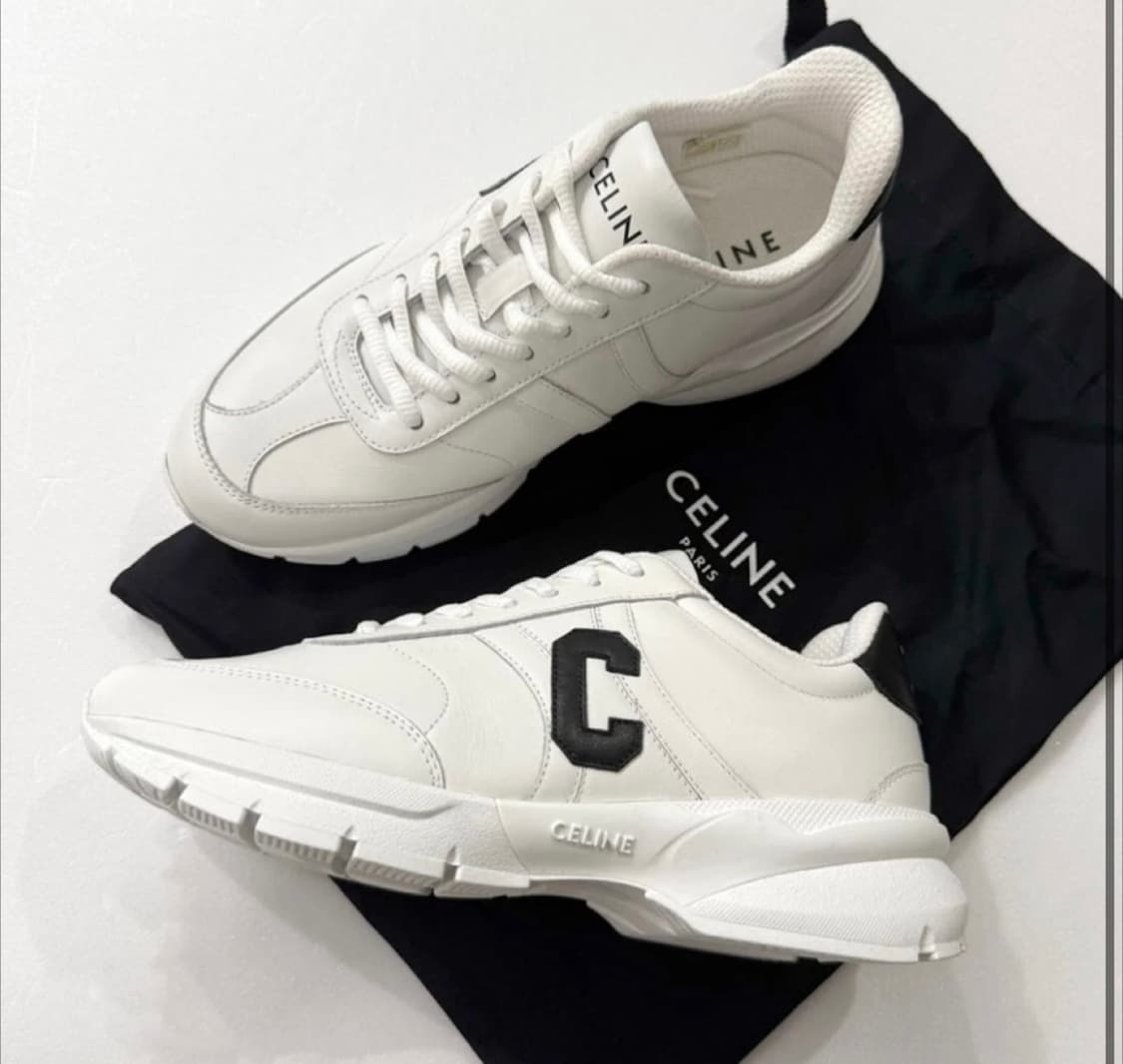 새상품 셀린느 CR-02 로우 레이스업 남자 스니커즈 42 (270사이즈 상품이미지4
