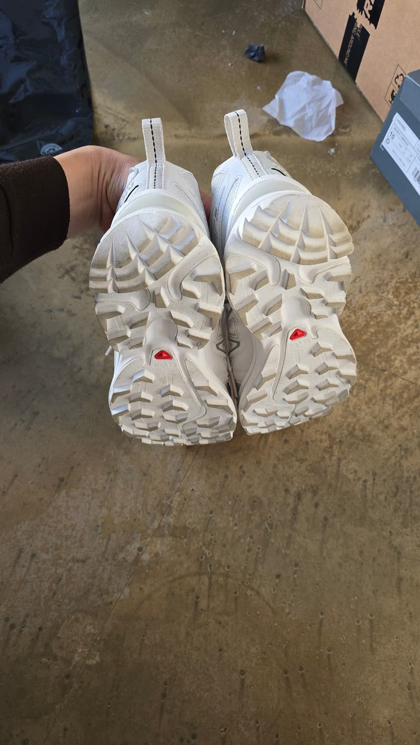 살로몬 XT-6 익스팬스 바닐라 아이스 화이트 상품이미지4