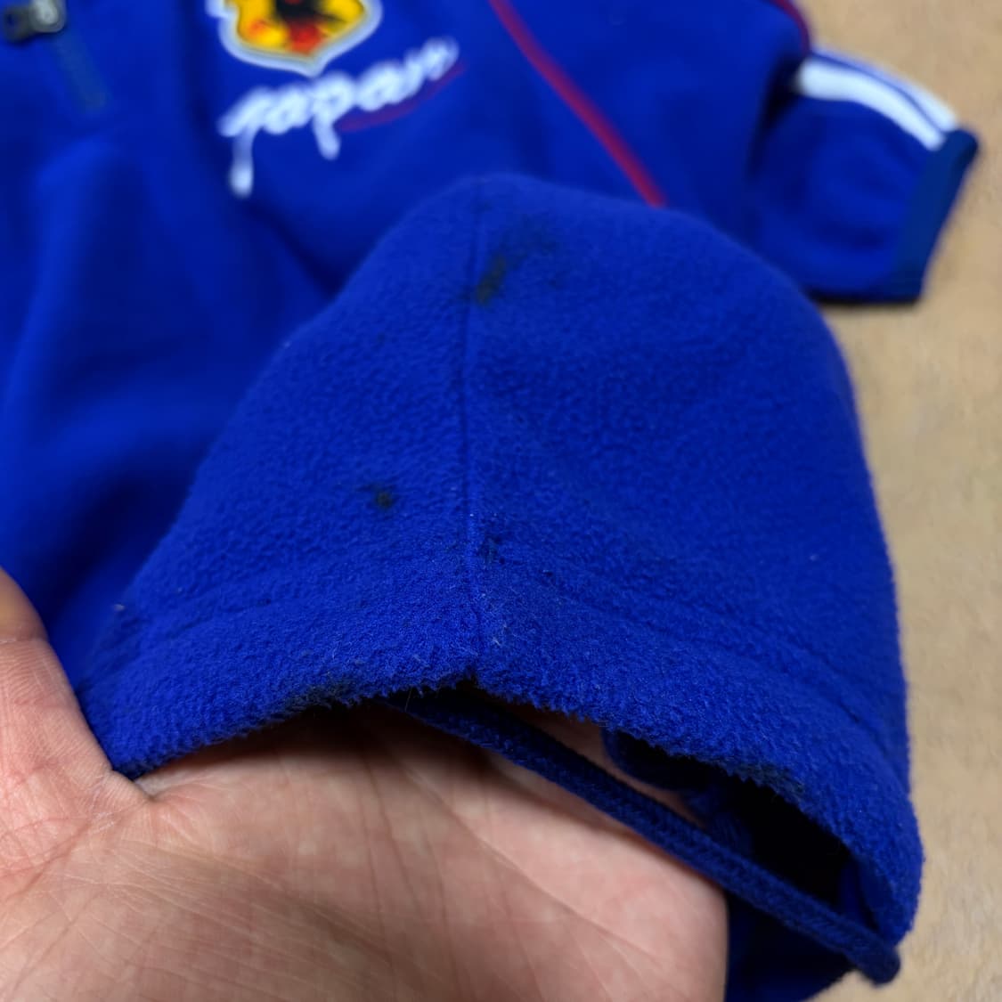 일본판)아디다스 00s-01s 일본 국대 플리스 반집업 상품이미지6