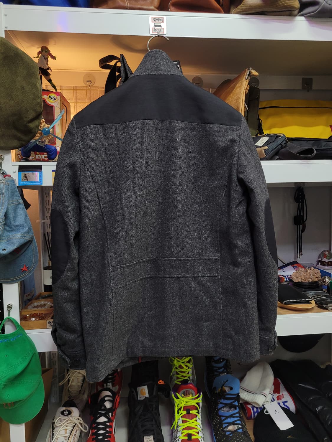 타미힐피거 차콜 그레이 필드 자켓 패딩 점퍼 상품이미지2