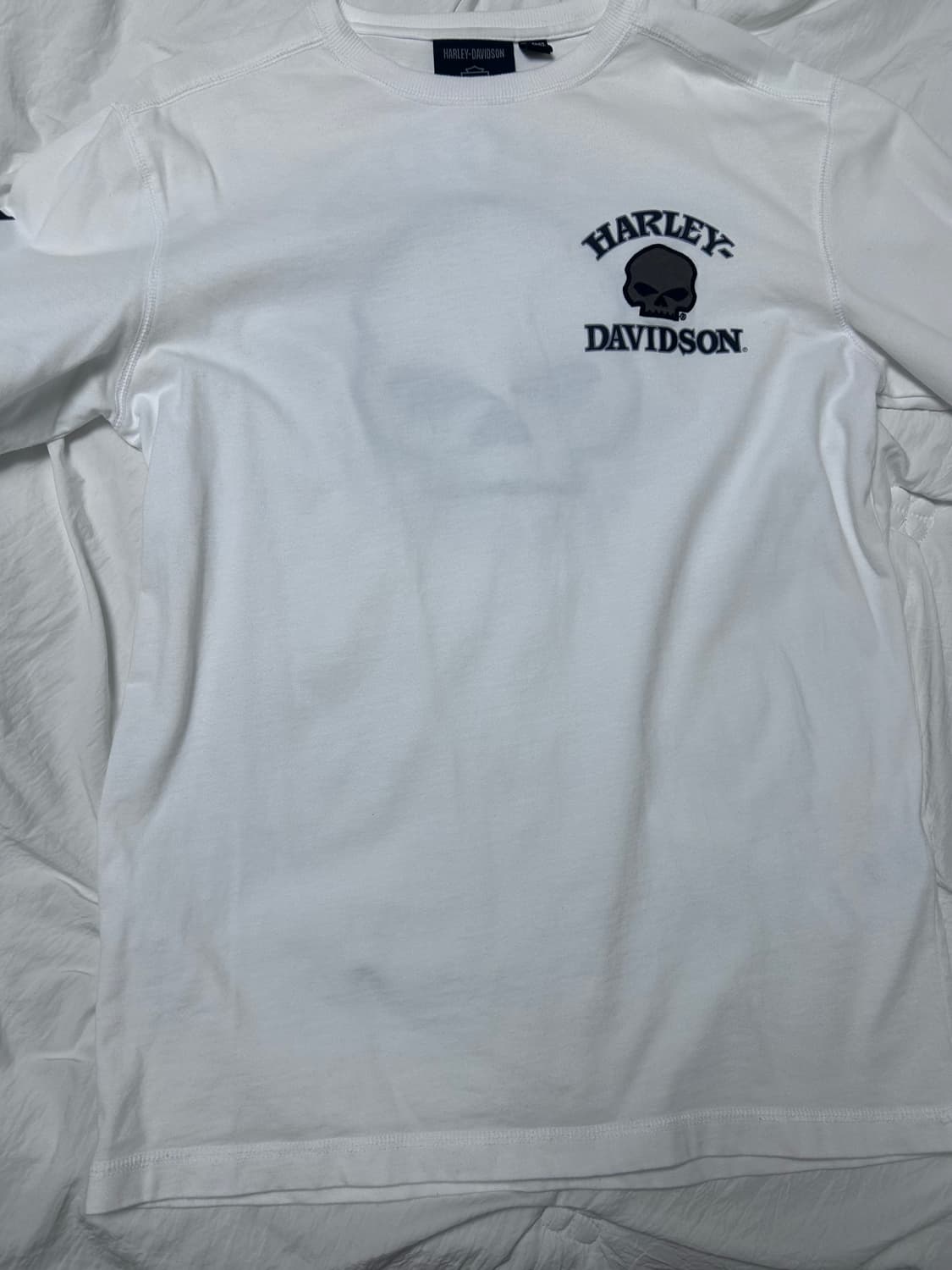 Harley Davidson skull long sleeve 상품이미지3