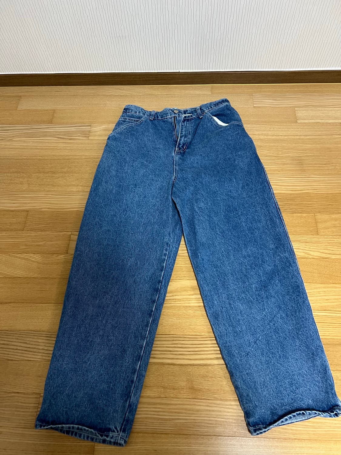 스웨이드 suad 컨투어 포켓 데님 블루 M 상품이미지5