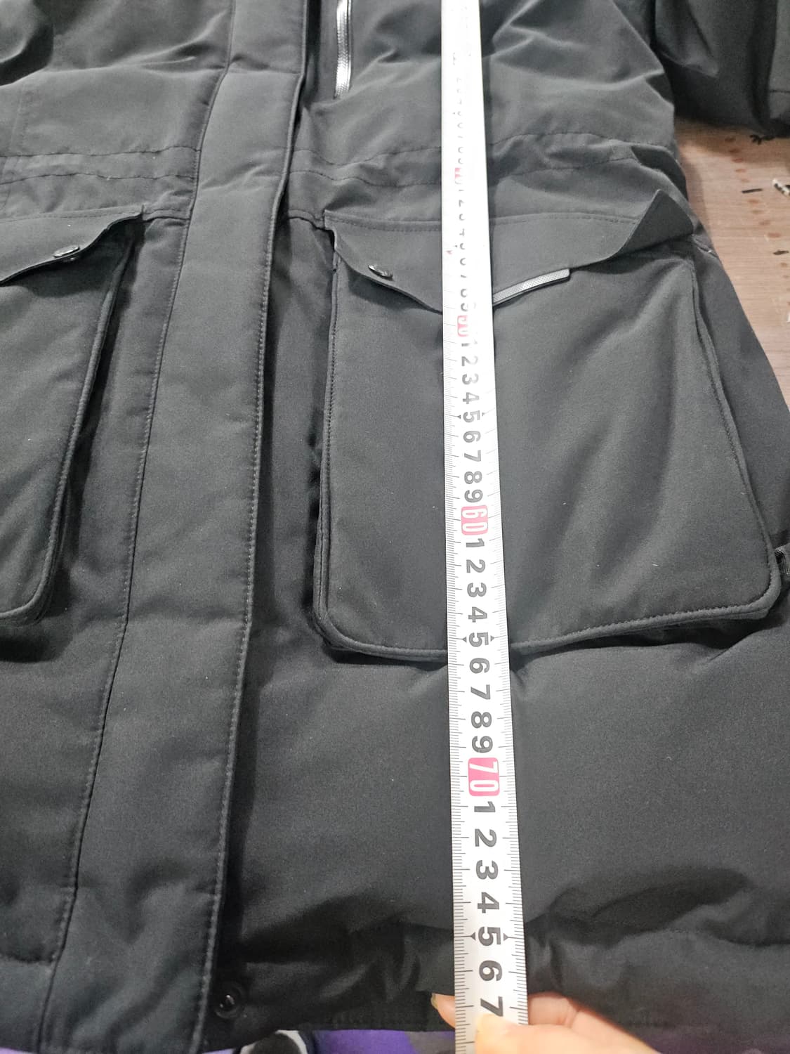 노스페이스 블랙  후두퍼 구스 맥머도패딩  95 상품이미지10