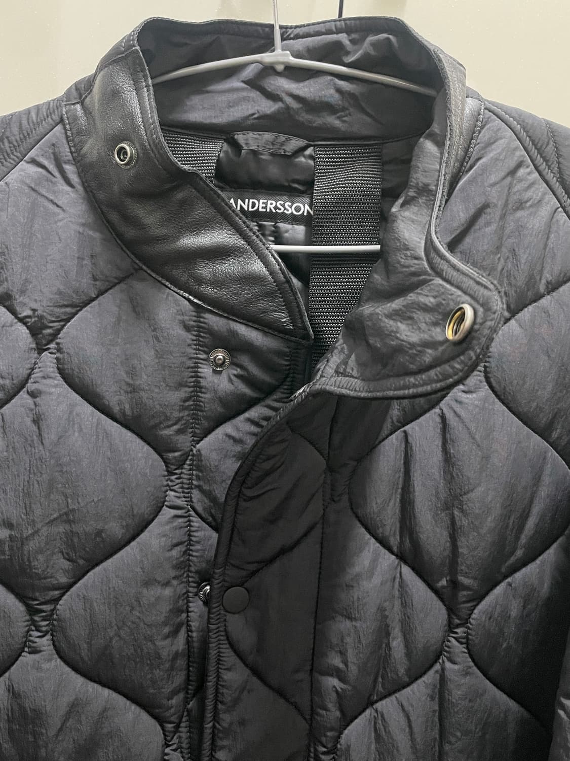 앤더슨벨 노르딕 니티드 포켓 퀼티드 점퍼 상품이미지4