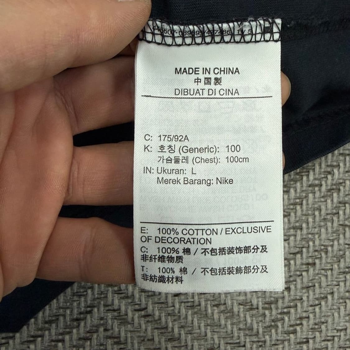 나이키 그래픽 로고 티셔츠 v3421 상품이미지8