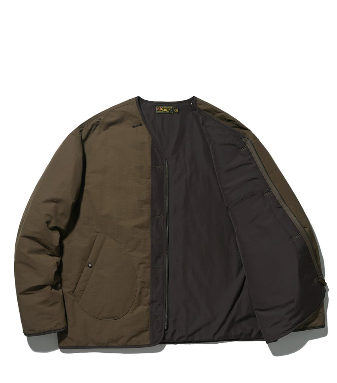 오가프 라이너자켓 브라운 3사이즈 상품이미지2