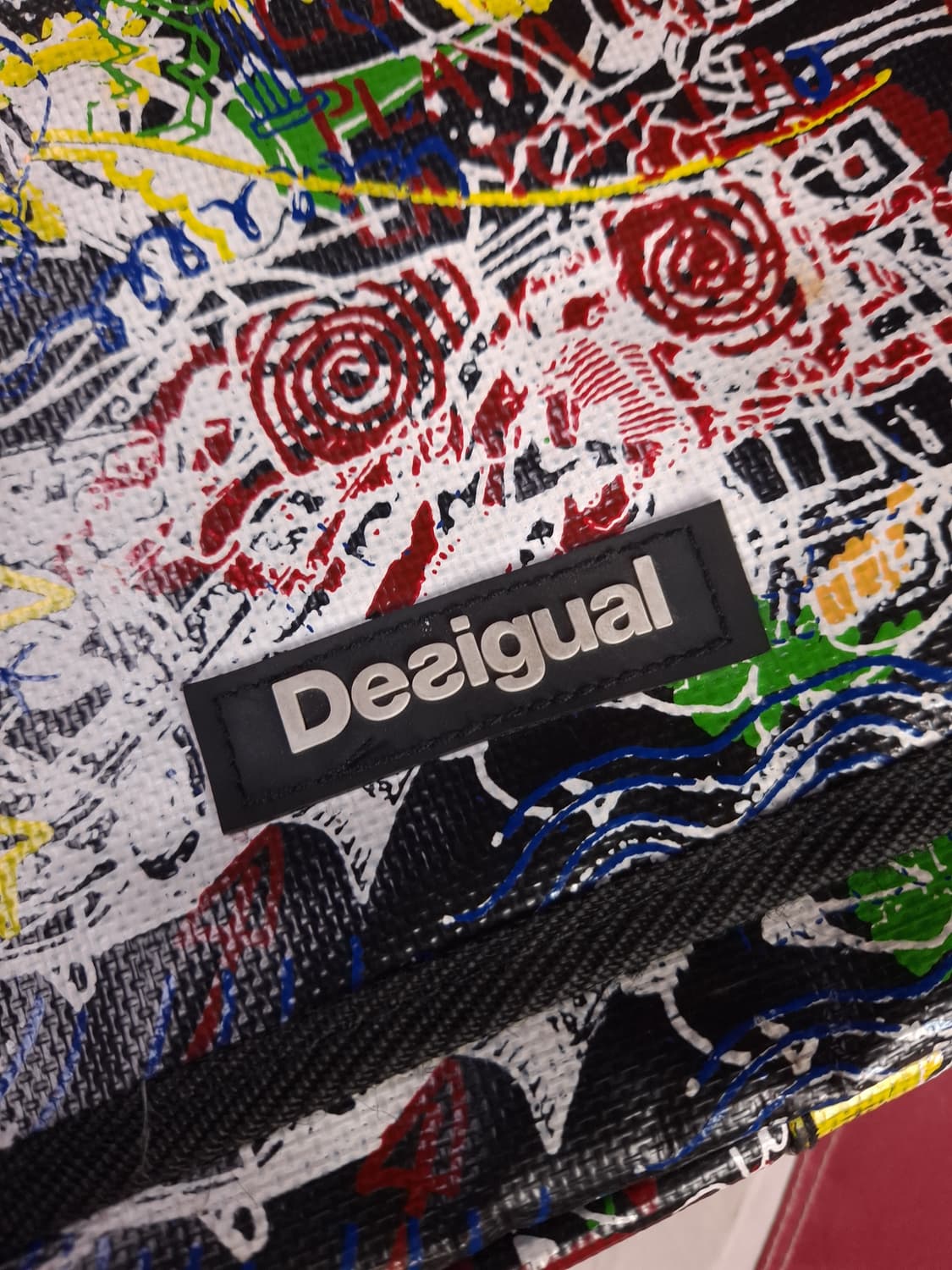 오리지날 데시구알 Desigua 그래피티 쇼퍼백 상품이미지2