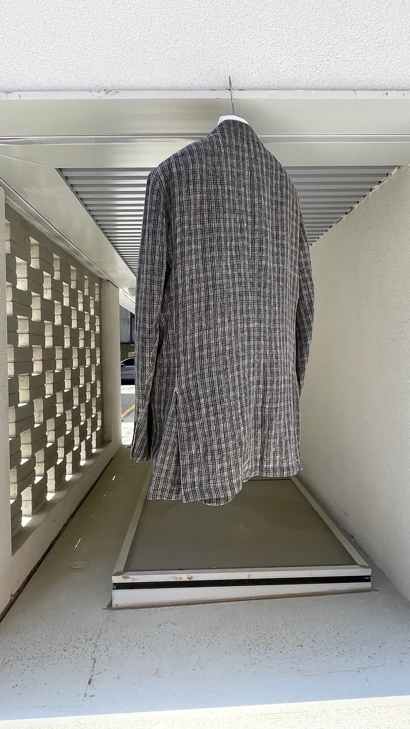 [CERRUTI 1881] Pure Linen Check Blazer 상품이미지5