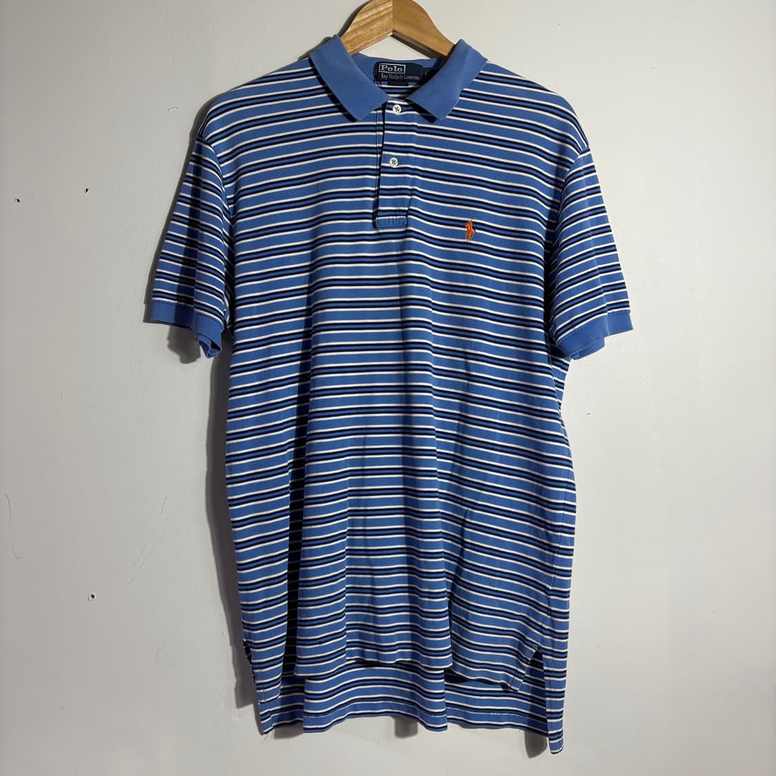 폴로랄프로렌 스트라이프 반팔 카라티 (무료배송) 상품이미지1