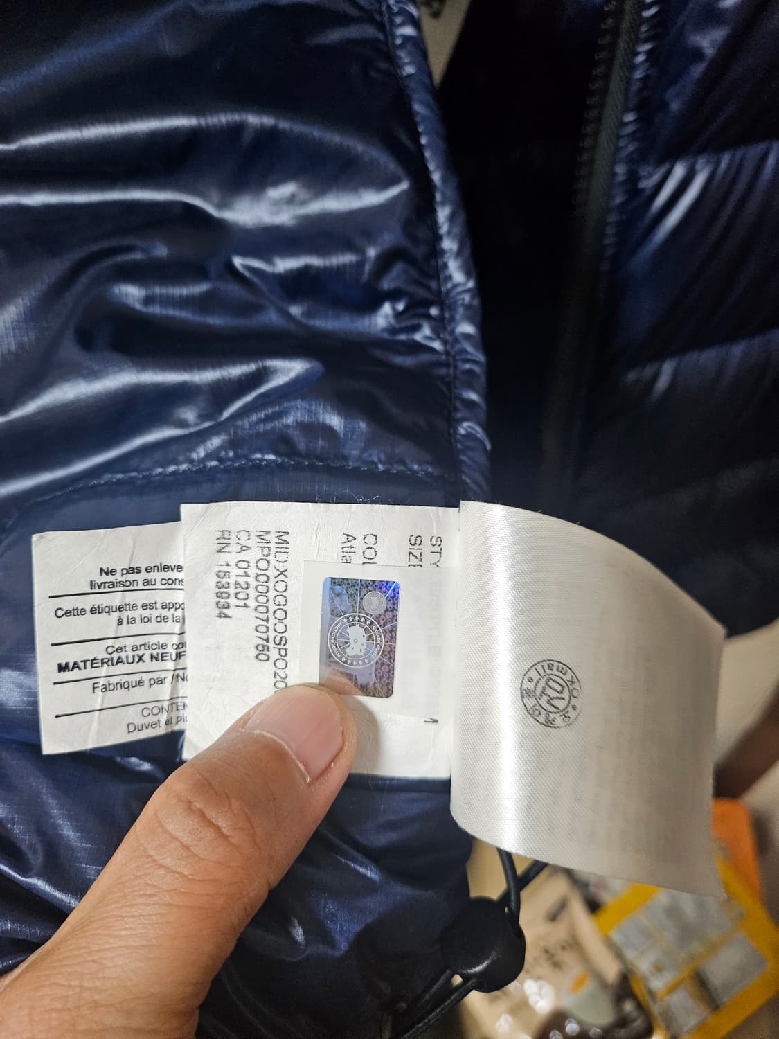 캐나다구스 크로프턴 경량패딩 아틀란틱 네이비L 상품이미지8