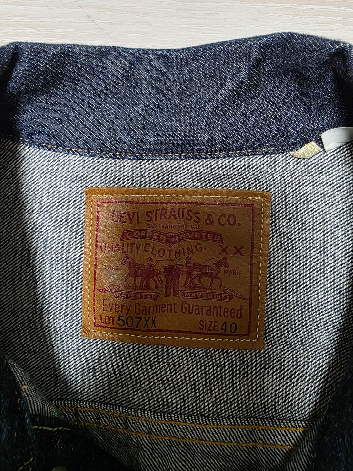 리바이스 LVC Type2 507XX 일본산 40 (100) 상품이미지3