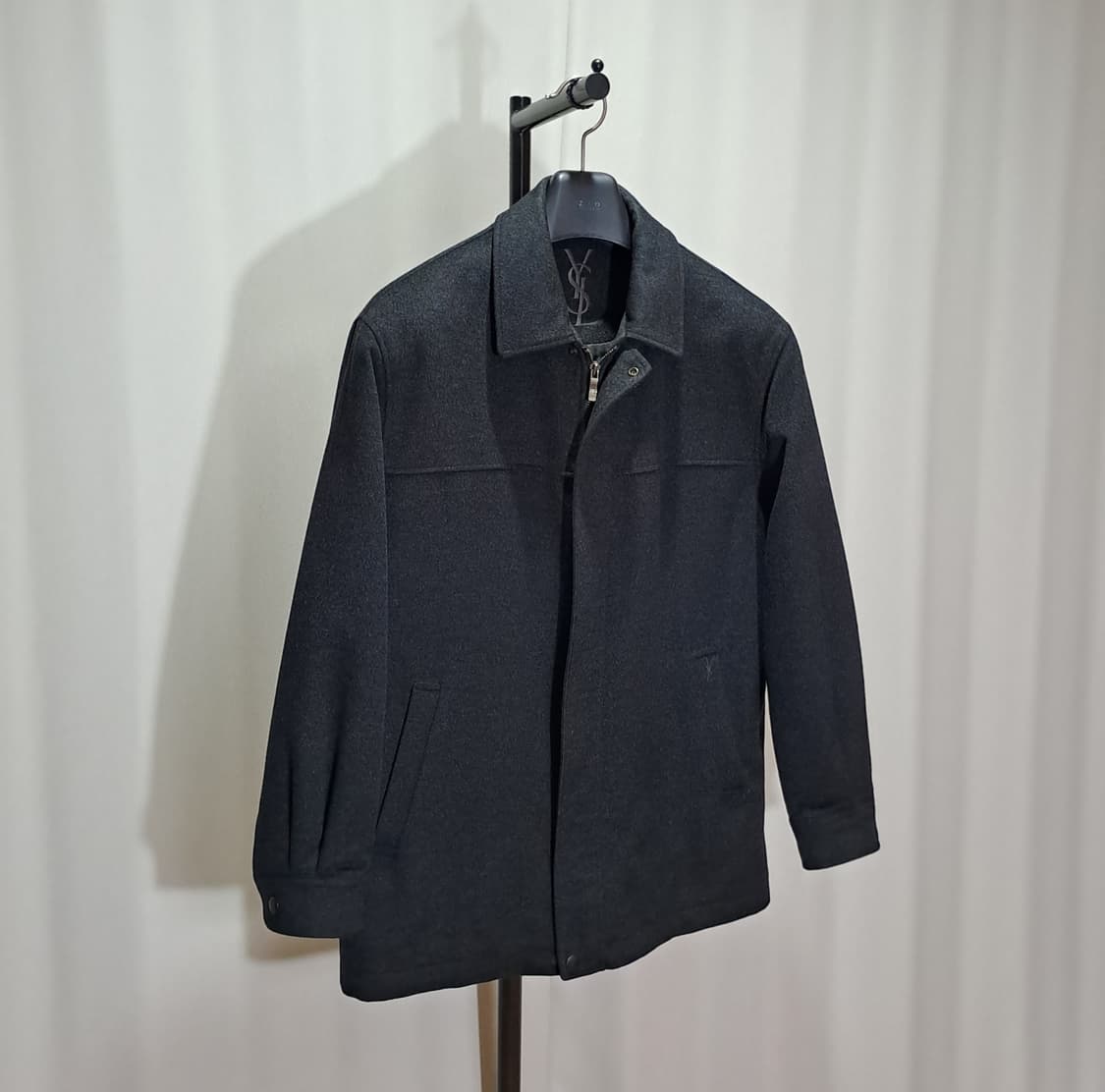 (택포) YSL 입생로랑 집업 울자켓 95 B752 상품이미지4