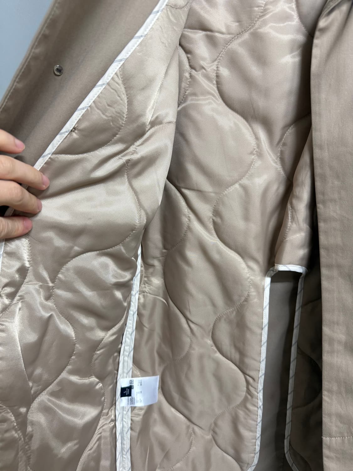 유니클로 이네스 콜라보 맥코트 L 베이지 상품이미지4