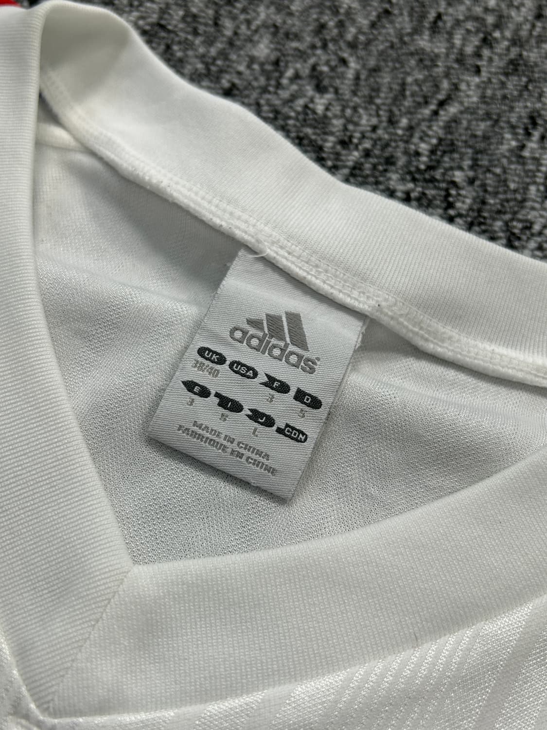 아디다스 90‘s 일본판 빅로고 슬리브 져지 L  상품이미지6