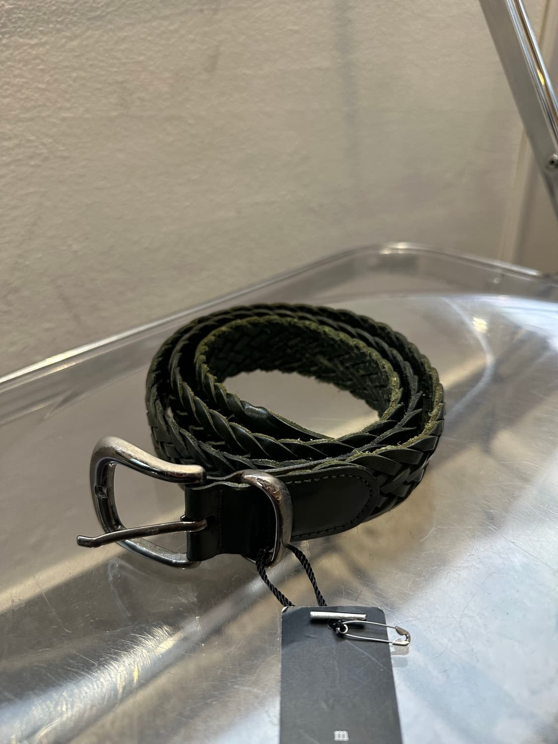 Vintage leather belt 상품이미지1