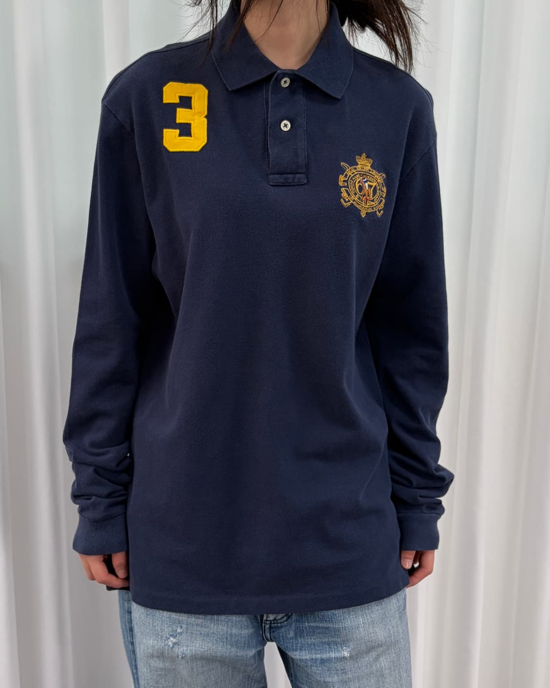 [M]폴로 랄프로렌 빅포니 치프키프 카라 티셔츠 navy 상품이미지3