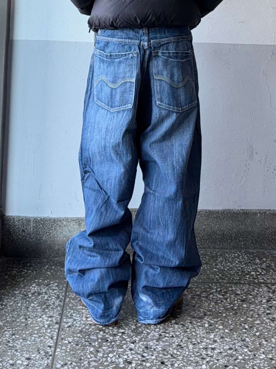 빈티지 자수 힙합팬츠 상품이미지1