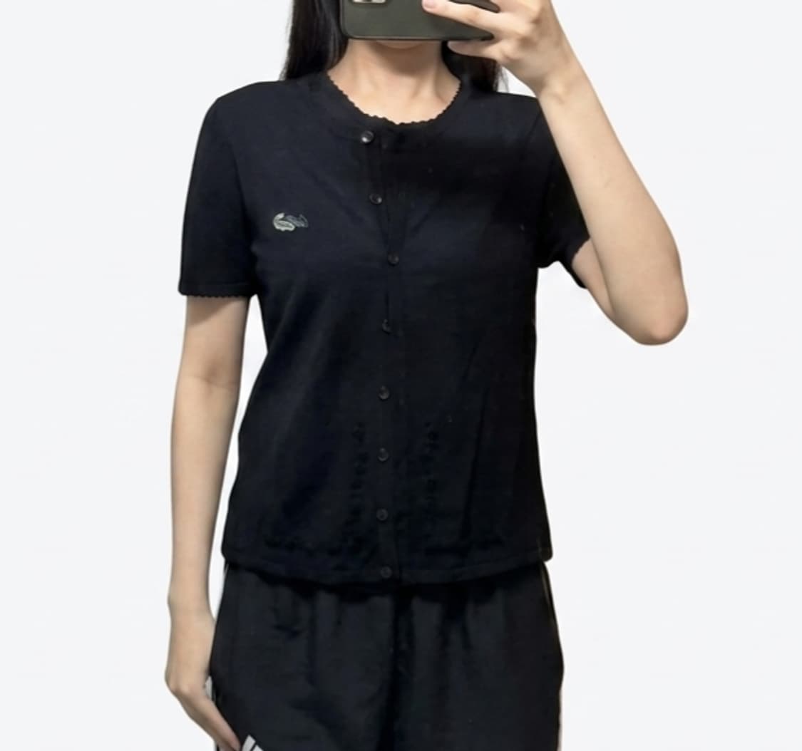 크로커다일 꽃자수 반팔나시 세트 상품이미지2