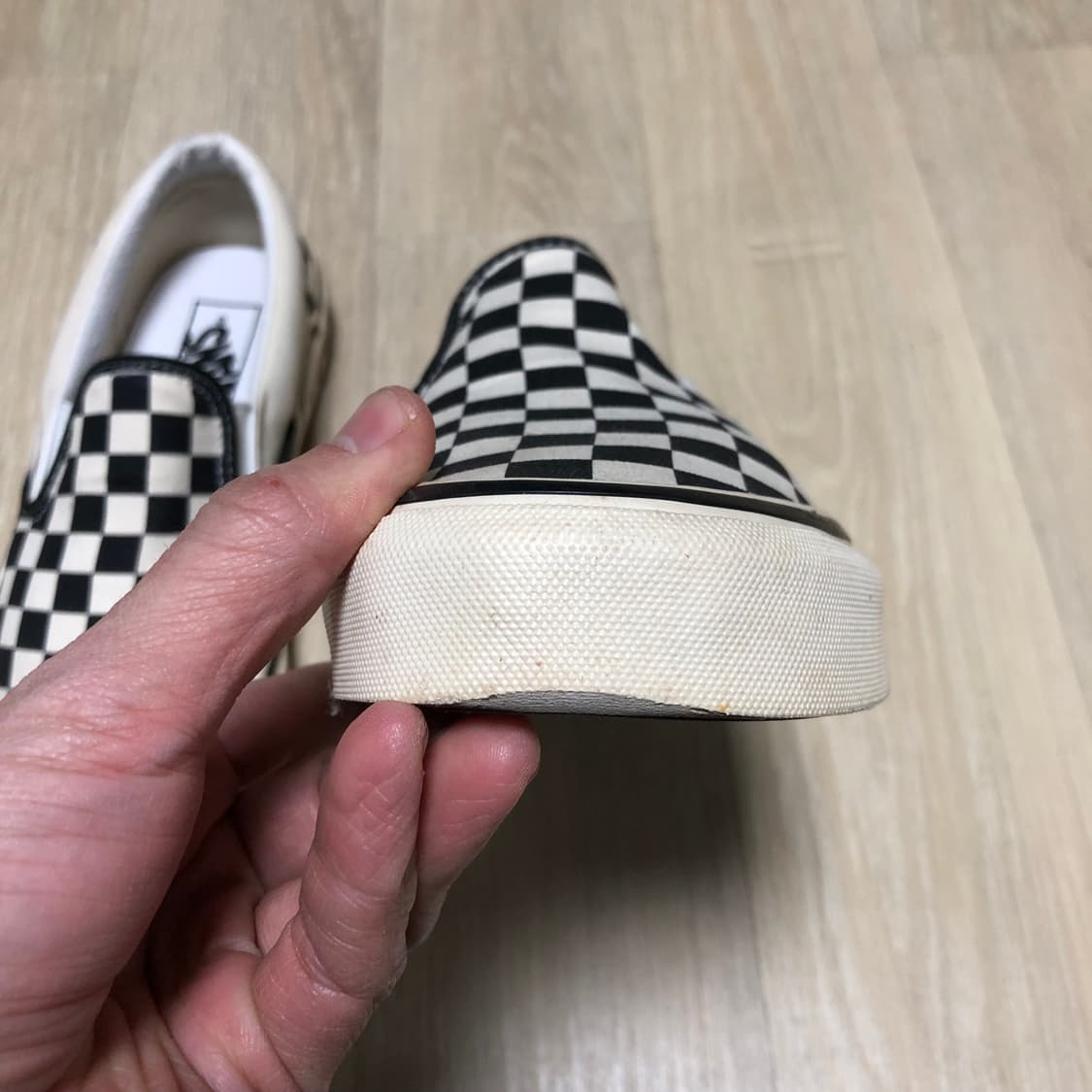 (260) 반스 VANS 애너하임 X 패스트 타임 체커보드 슬립온 상품이미지9