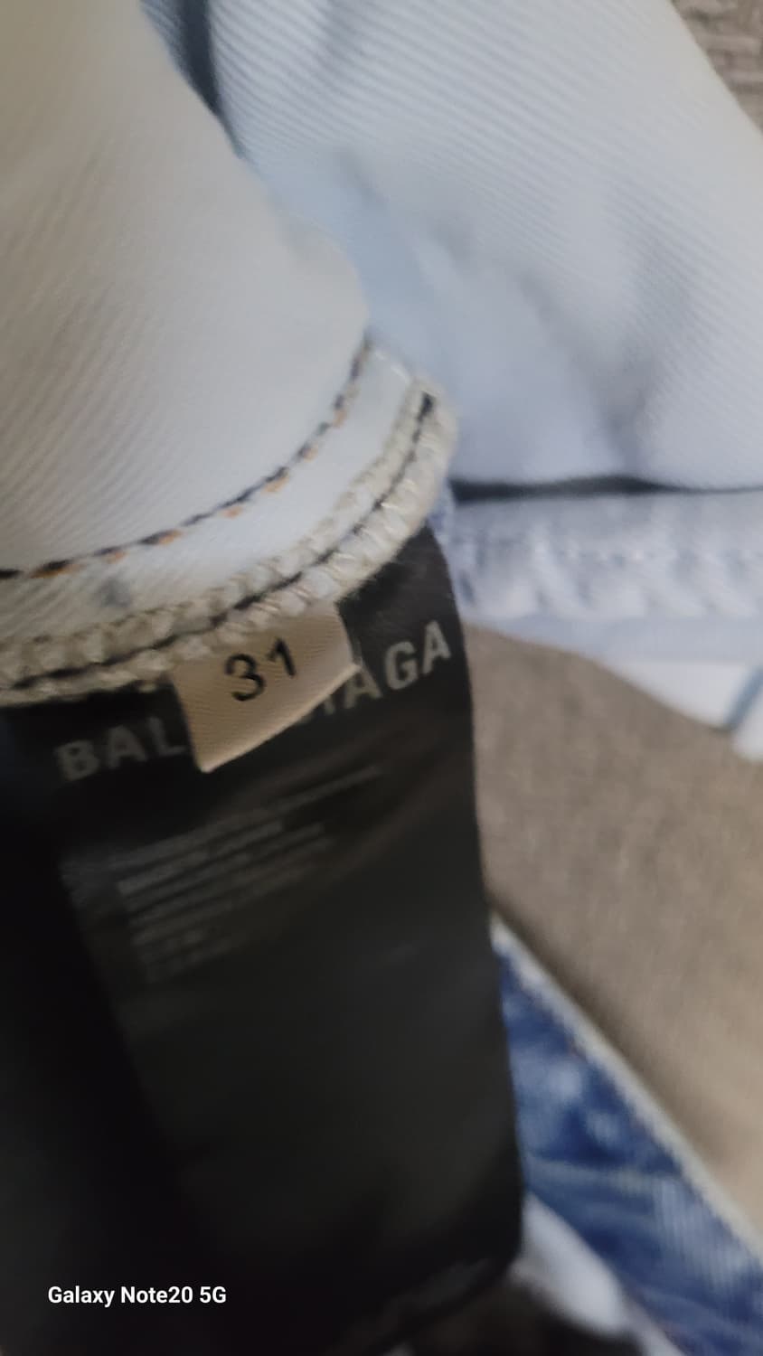 발렌시아가 데님 펜츠 상품이미지6