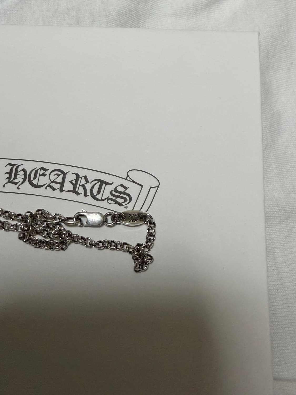 크롬하츠 세이프티핀 16인치 목걸이 상품이미지3