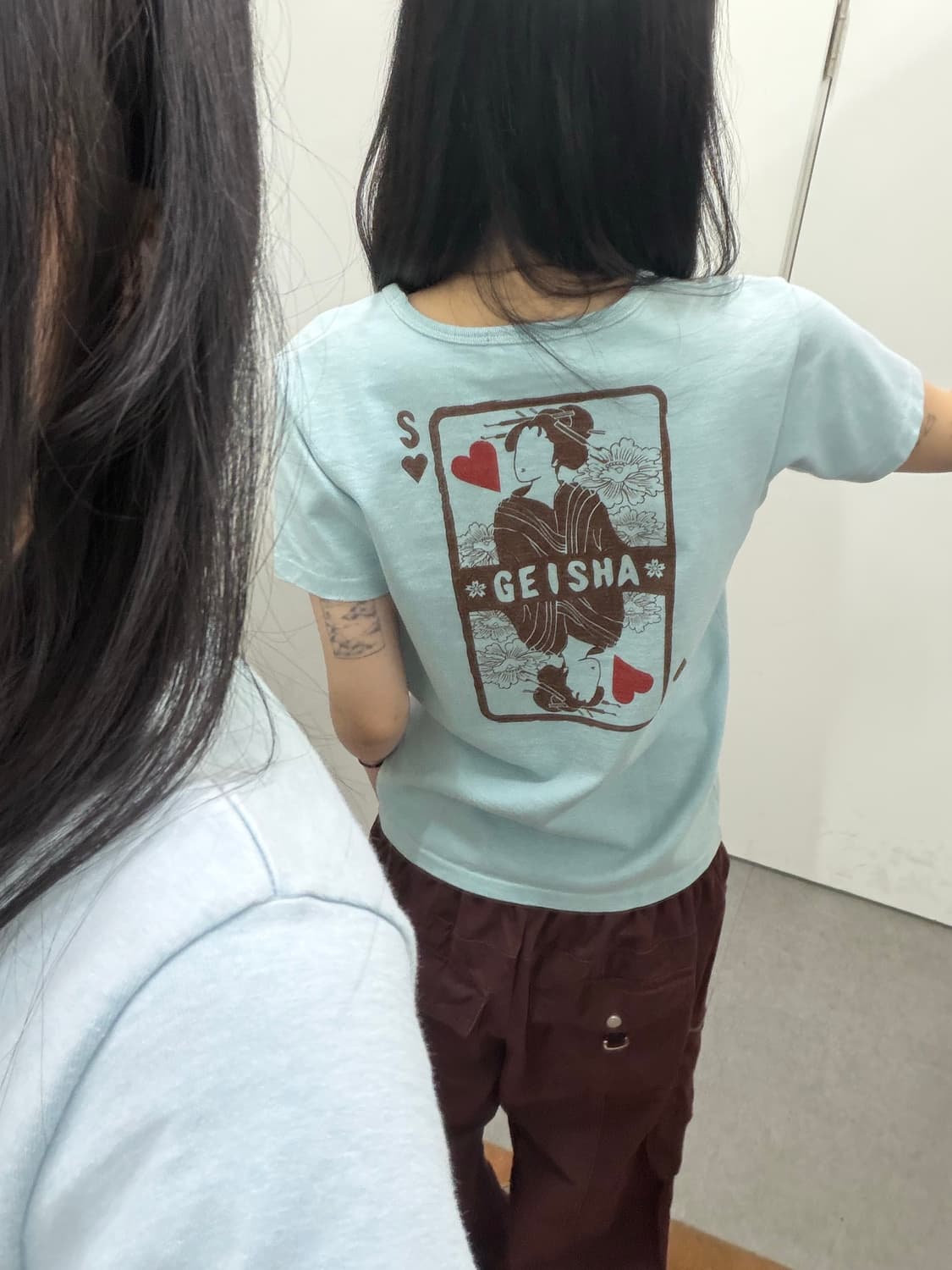 사무라이진 게이샤 반팔티 상품이미지5