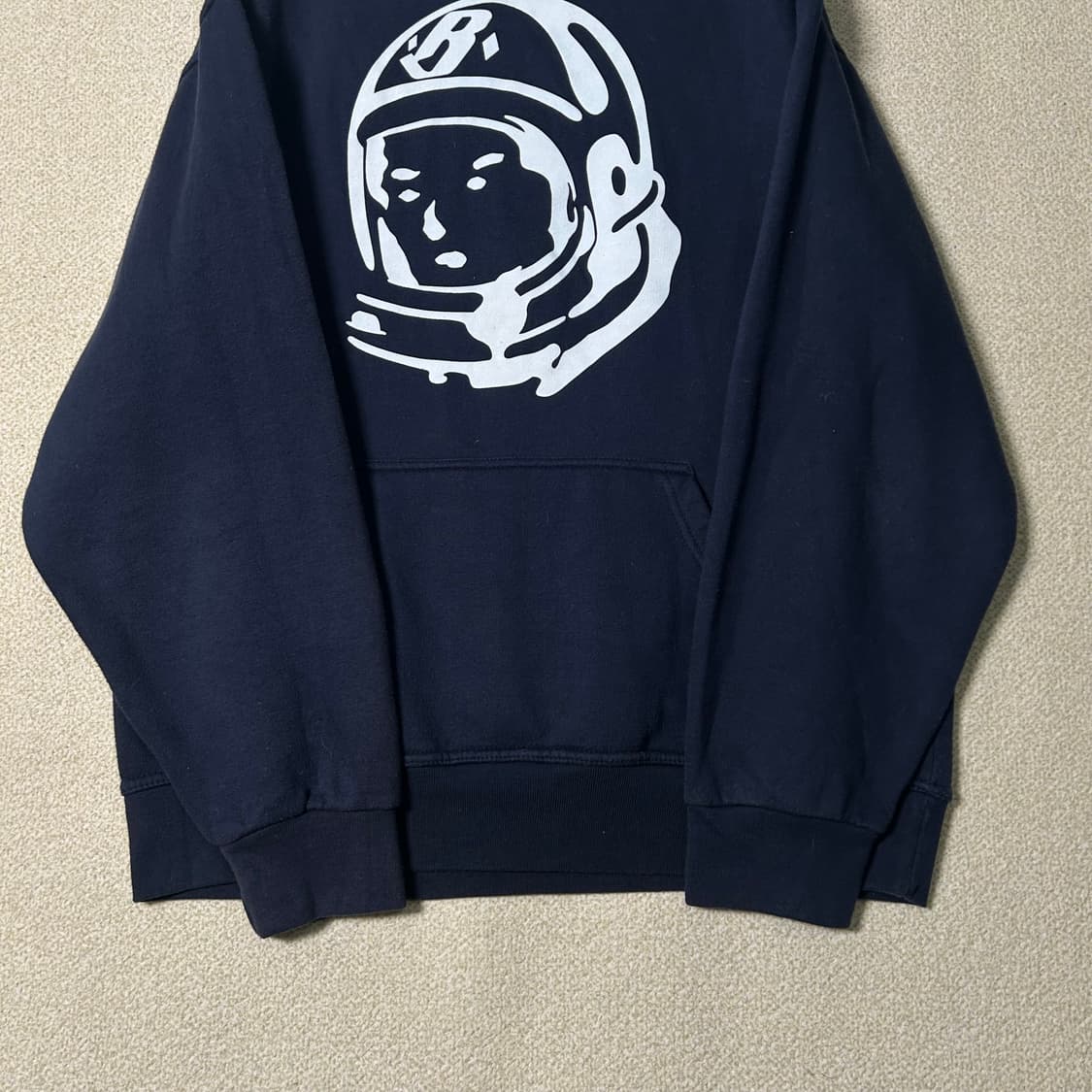 (M) BBC 빌리네어보이즈클럽 딥 네이비 헬멧 후드 상품이미지4