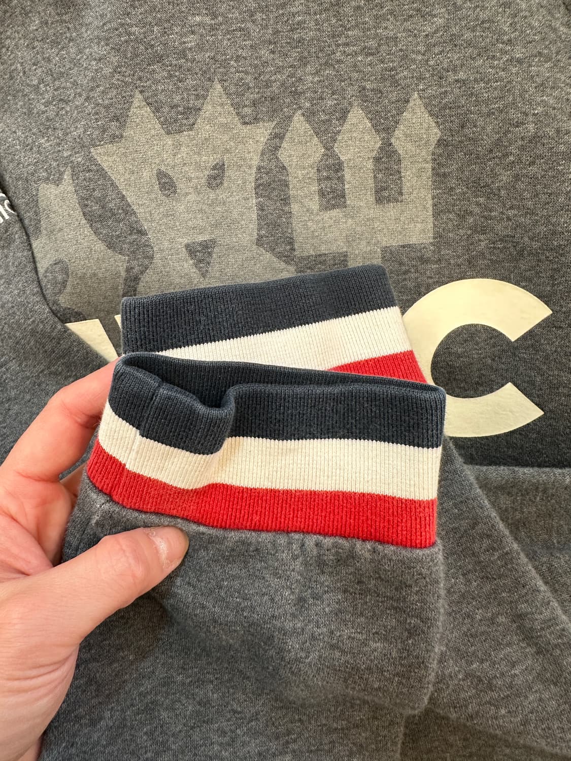 95) 아디다스 맨체스터 유나이티드 얇은 기모 맨투맨 상품이미지5