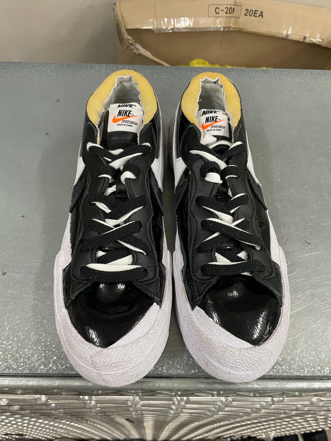 나이키 X 사카이 블레이저 로우 블랙 270 상품이미지5