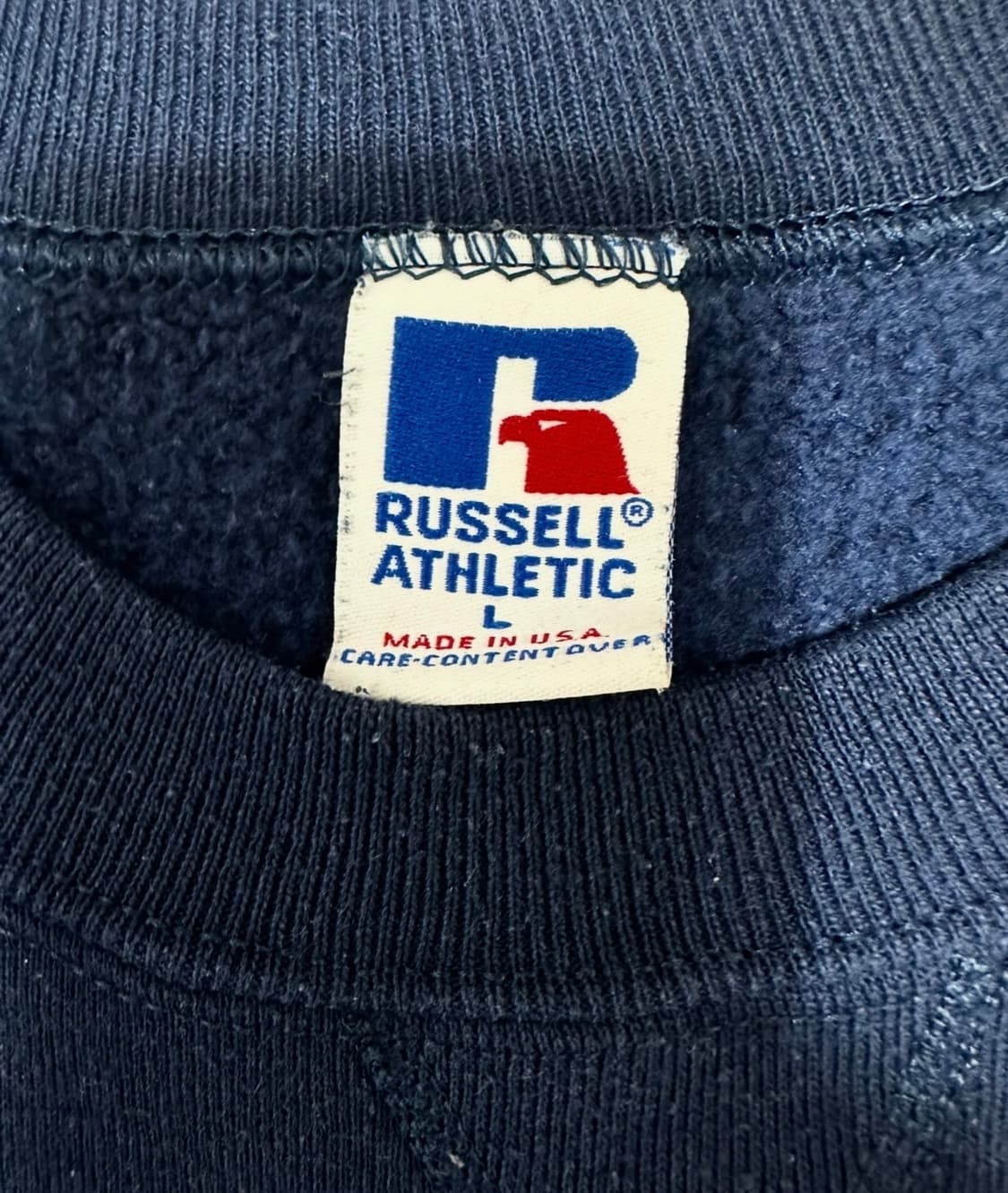 러셀 애슬레틱 USA 네이비 맨투맨 상품이미지5