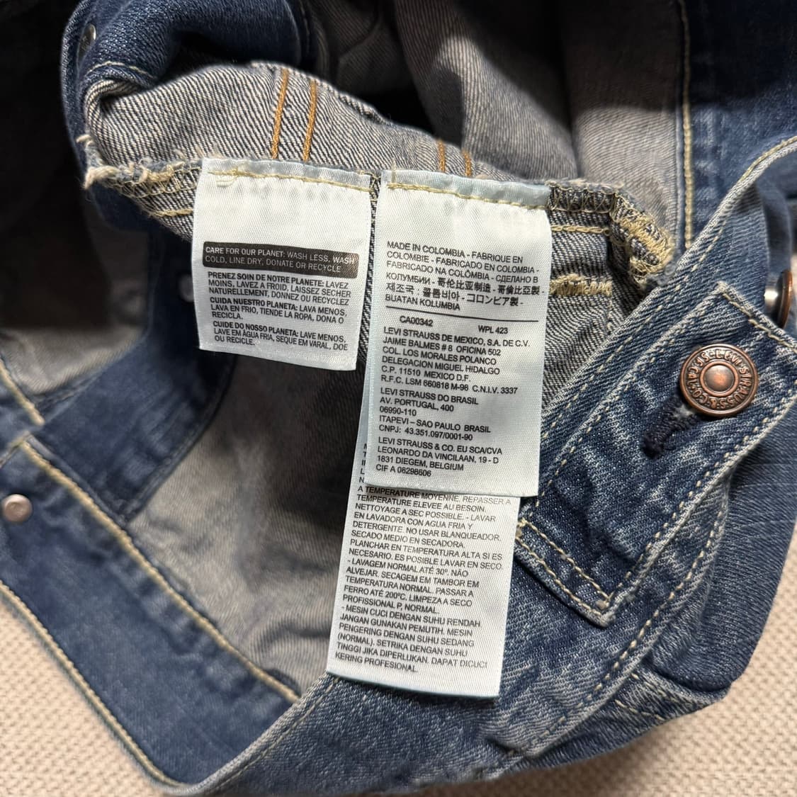 리바이스 데님 트러커 자켓 상품이미지3