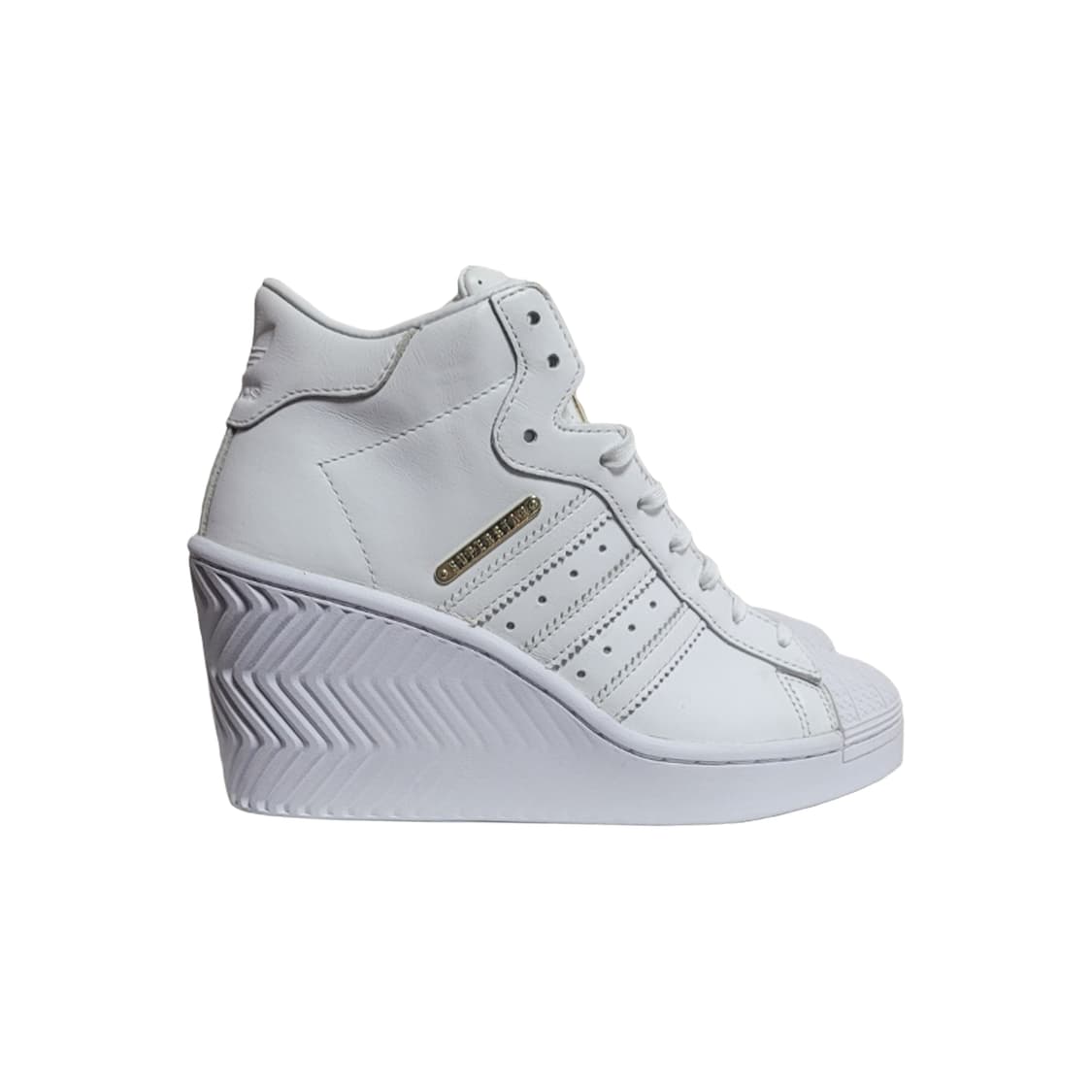 아디다스 슈퍼스타 웨지힐 화이트 235 상품이미지4