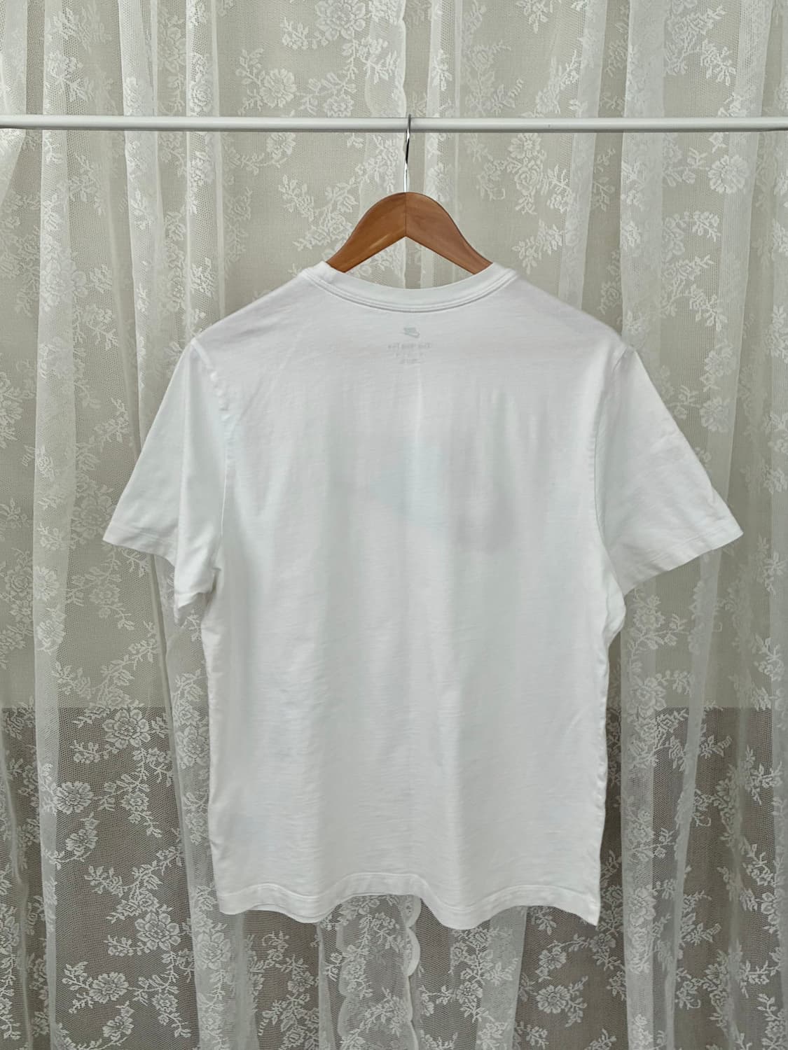 XXL) 나이키 빅로고 반팔 티셔츠 화이트 상품이미지2