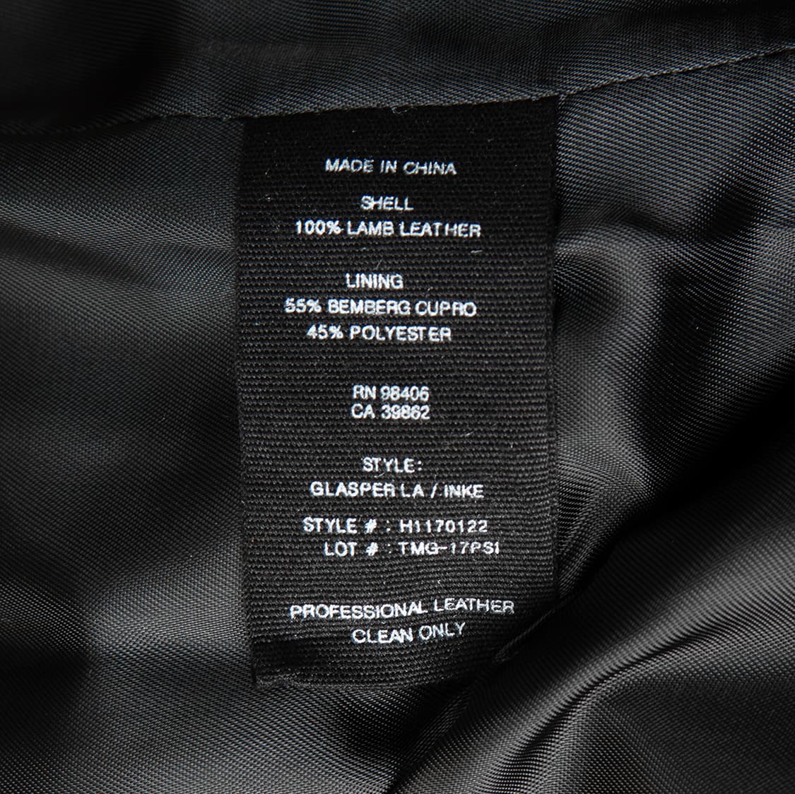 [38R] Theory 띠어리 램스킨 레더 블레이져 블랙  상품이미지5