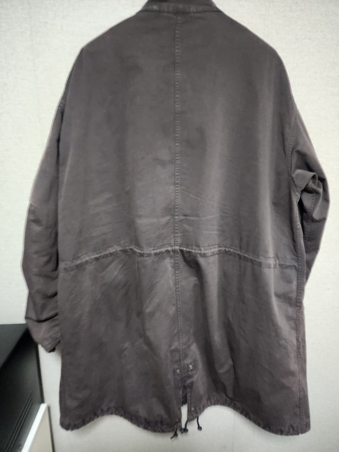 [3] 25AW 퍼렌 모즈파카 차콜 상품이미지5