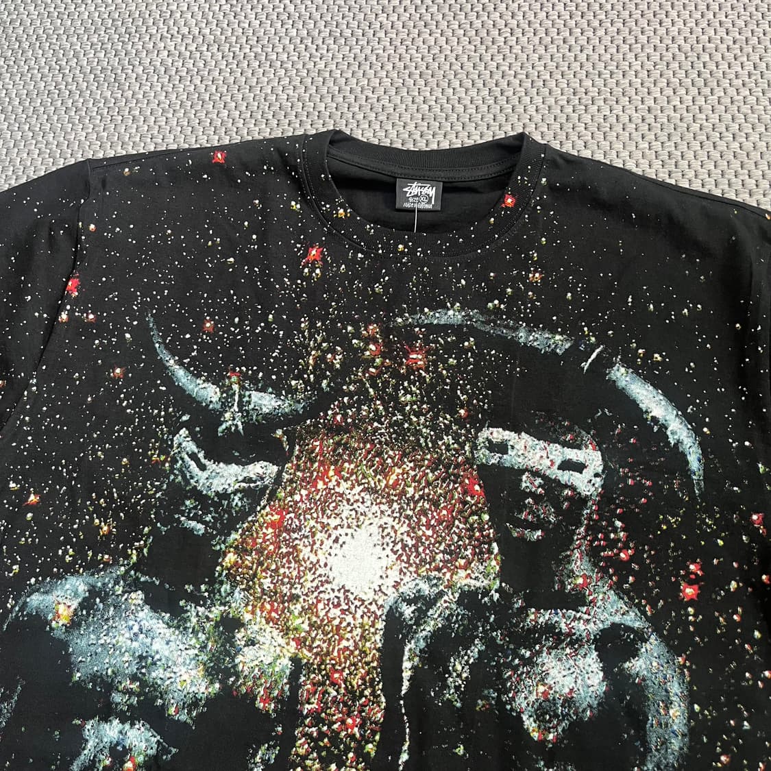 스투시 블랙스타 티셔츠 상품이미지3