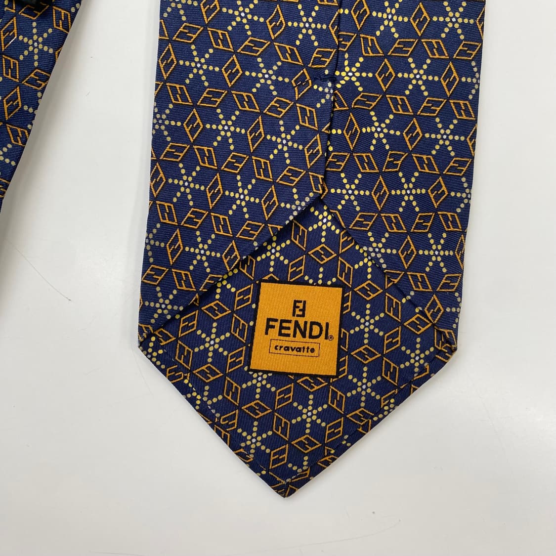 펜디 (FENDI) FF 모노그램 정품 명품 넥타이 상품이미지7