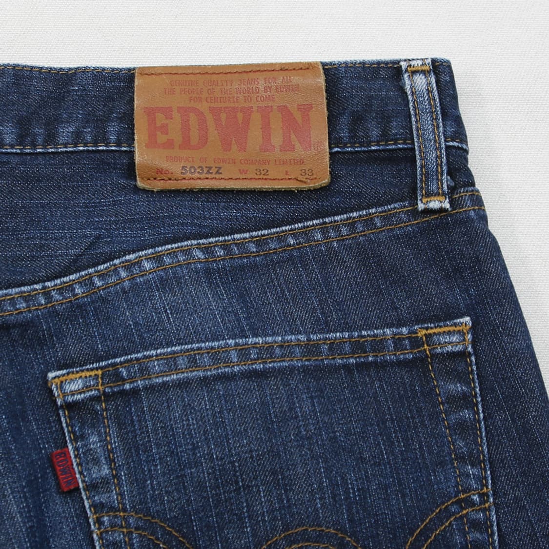 (착용컷) EDWIN 503ZZ 데님 팬츠 (남성용 33) 상품이미지9