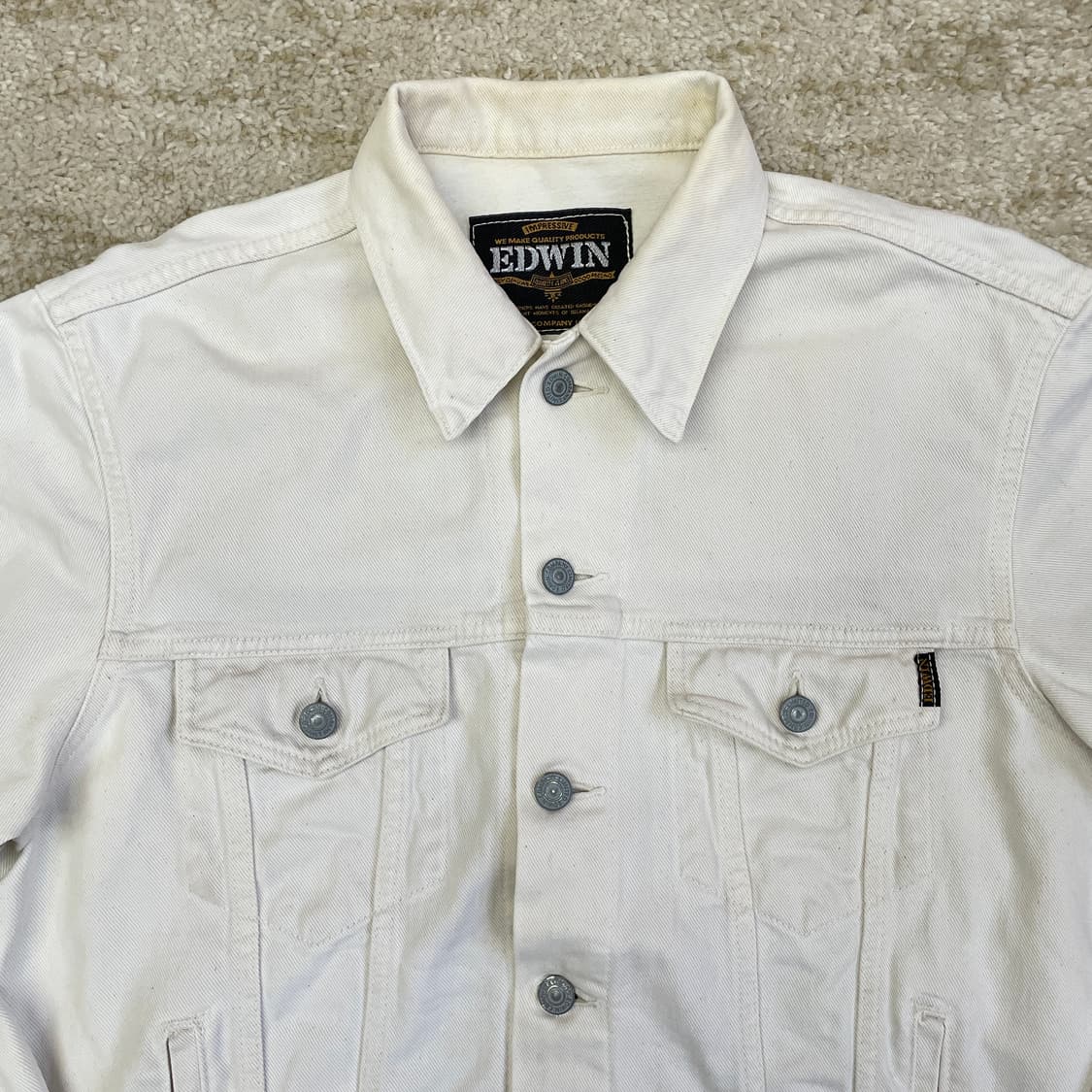 [M] Edwin 애드윈 웨스턴 트러커 데님 자켓 상품이미지2