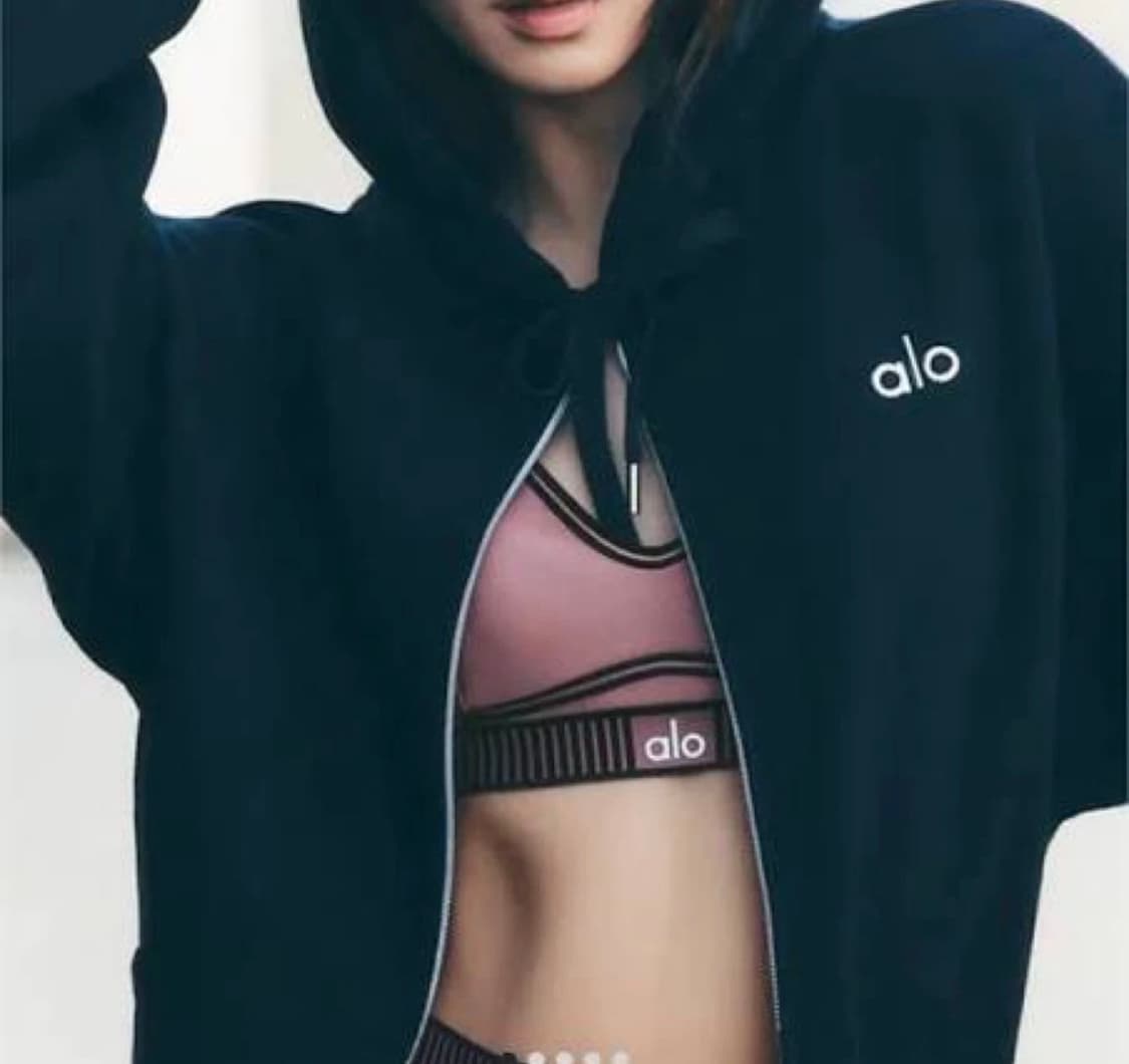 알로 후드집업 블랙s 상품이미지1